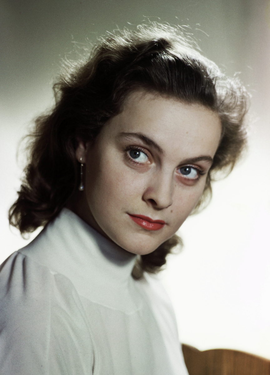 Киноактриса Татьяна Пилецкая, 1958 год