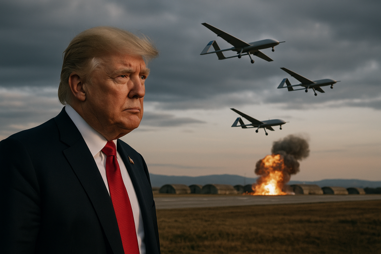 Дональд Трамп в представлении ИИ