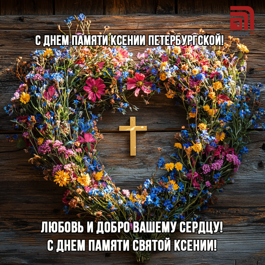 Отправить бесплатные открытки и картинки на день памяти Ксении Петербургской