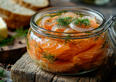 И с блинчиками, и к картошечке! Лучший рецепт малосольной форели!