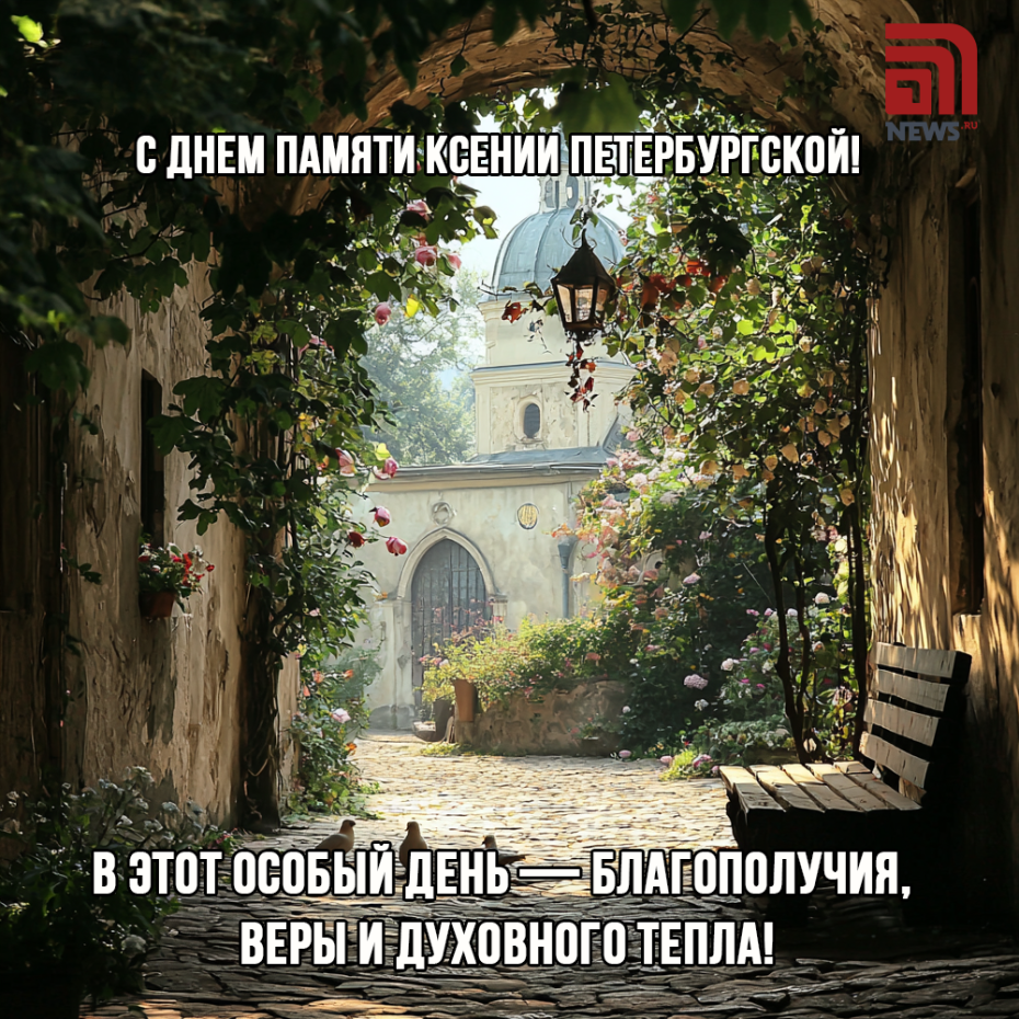 Отправить бесплатные красивые картинки на день памяти Ксении Петербургской