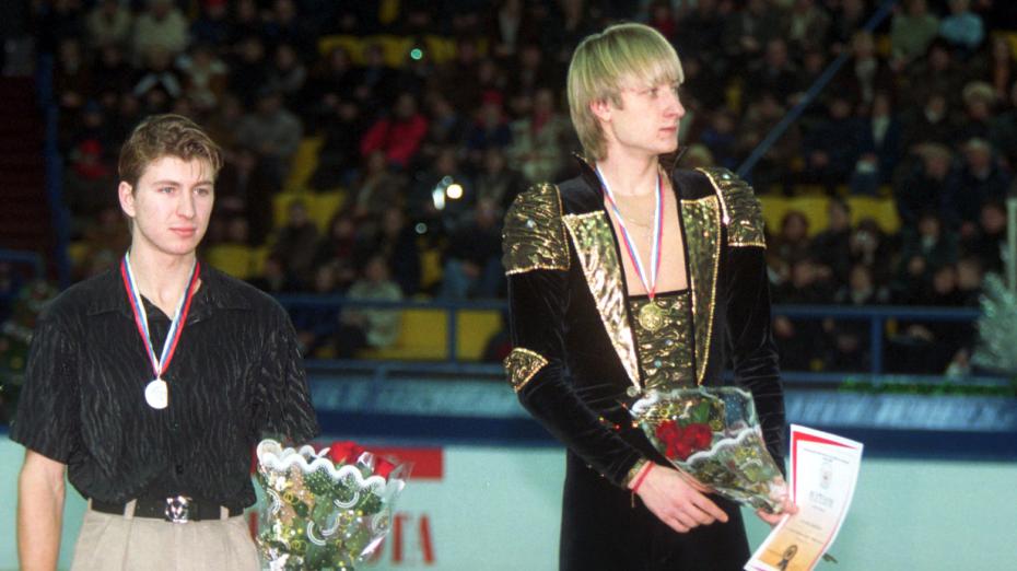 Алексей Ягудин и Евгений Плющенко, 2000 год