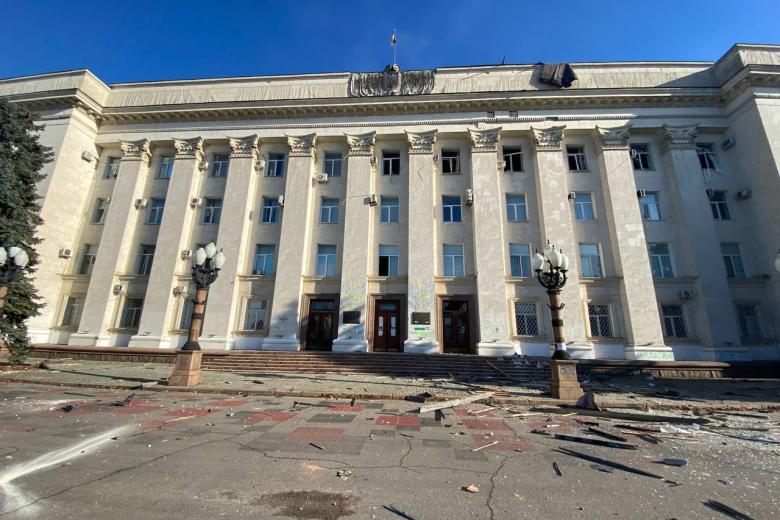 Здание администрации в Херсоне
