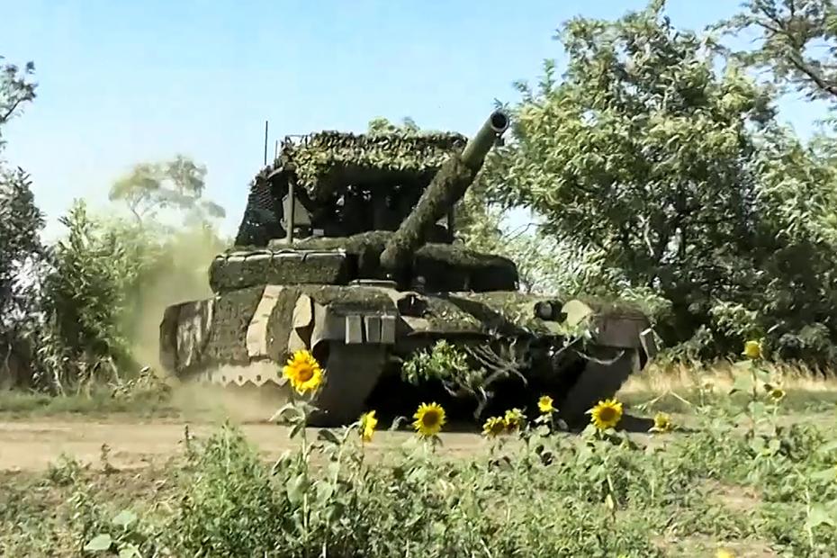 Танк ГрВ „Восток“ в зоне СВО