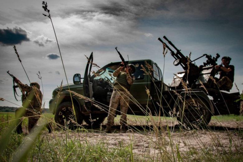 Военнослужащие ВСУ