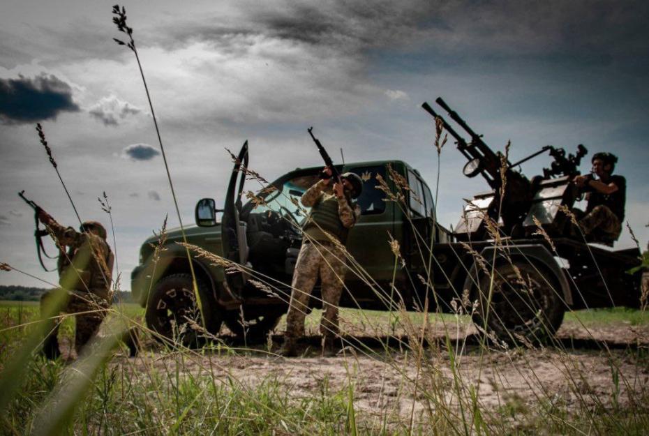 Военнослужащие ВСУ