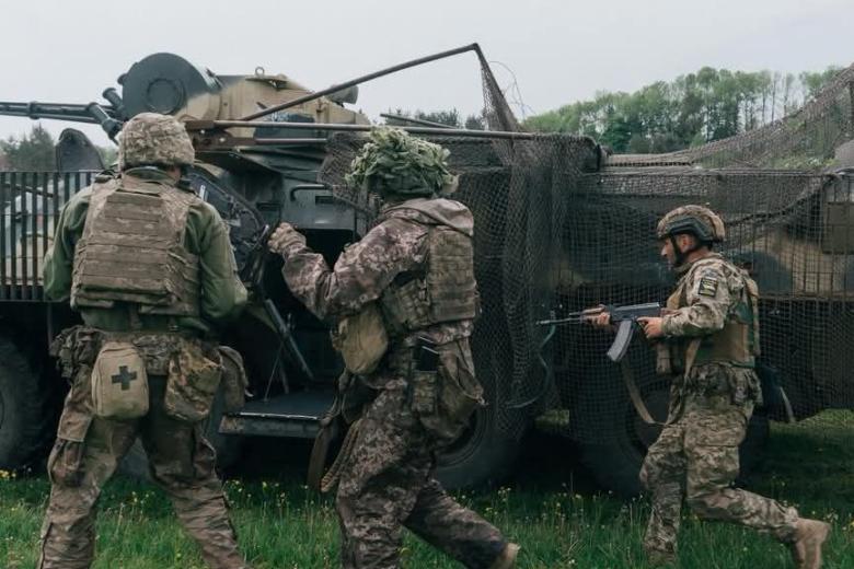 Военнослужащие ВСУ