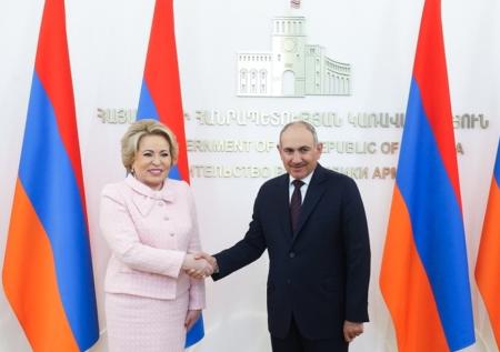 Матвиенко раскрыла одну деталь встречи с Пашиняном
