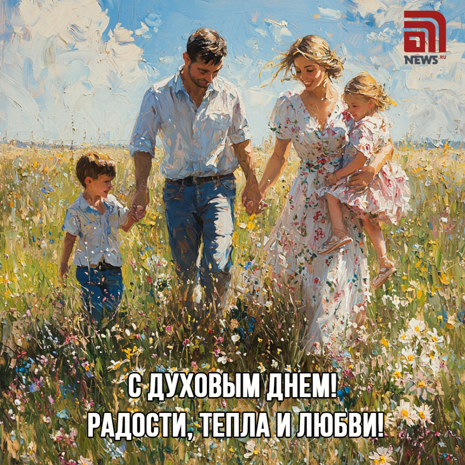 Духов день — картинки с поздравлением бесплатно