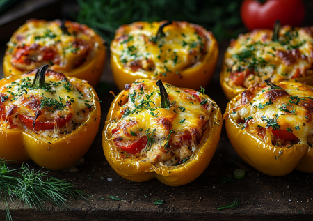 Рецепт для похудения! Фаршированный перец с курицей — вкуснятина на 72 ккал