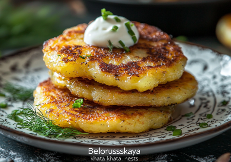 Деруны с мясом «Белорусская хата»! Обалденный завтрак за 20 минут!