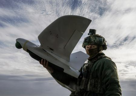 Украинский дрон прилетел в школу