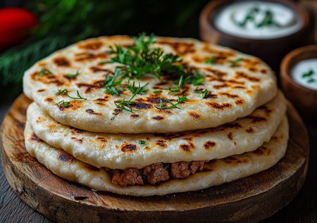 Мясные лепешки шарбин! Простой рецепт от бурятской бабушки!