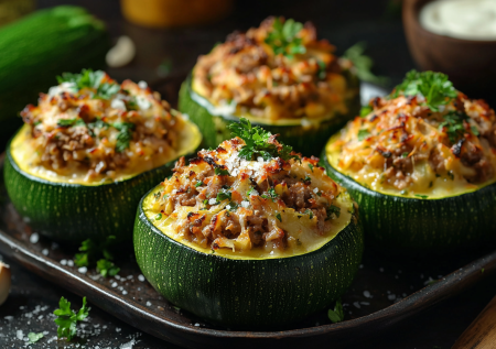 Кабачки больше не жарю! Меняю начинки и в духовку — вкусный ужин на подходе