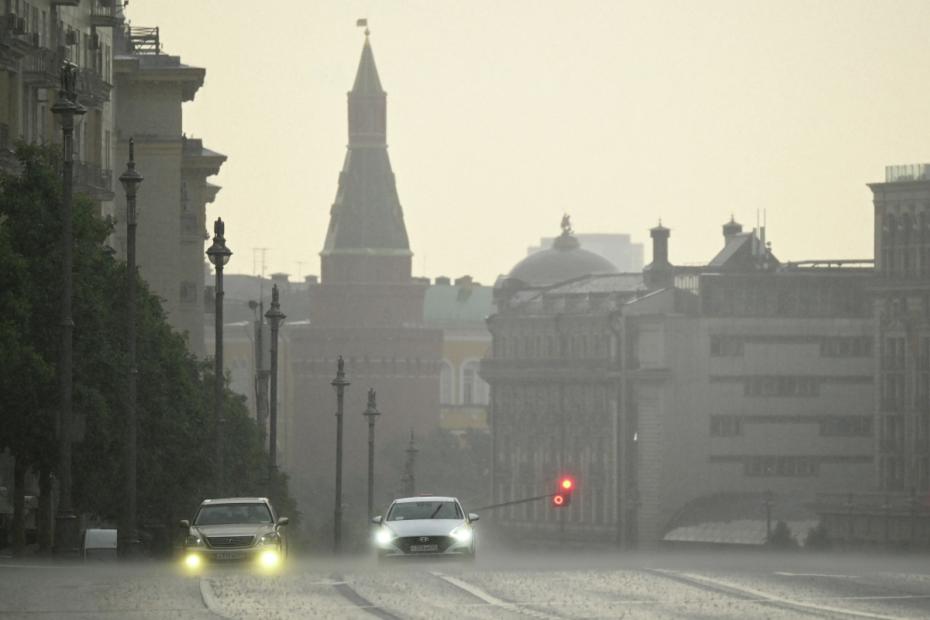 Ливень в Москве