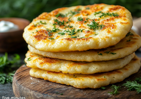 Лепешки «Пятиминутки»! Проще рецепта не знаю — вкусно и готовить быстро