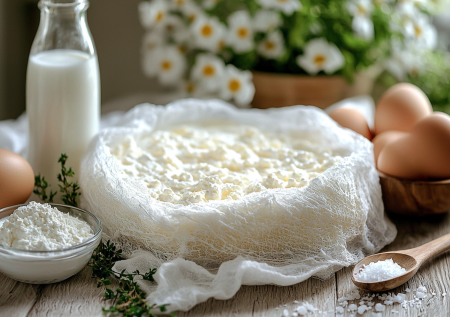 Три продукта — и домашний сыр готов! Процесс захватывает, получается вкусно