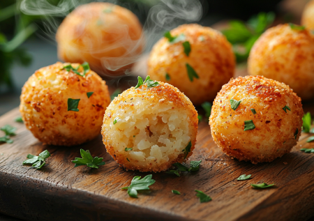 Луковые шарики с картошкой! Обалденные хрустяшки из самых простых продуктов