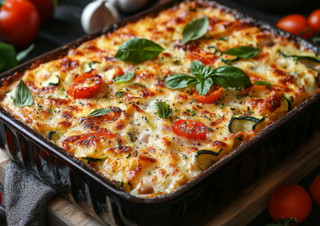 От этой запеканки все без ума! Вкусный и быстрый ужин за 30 минут!