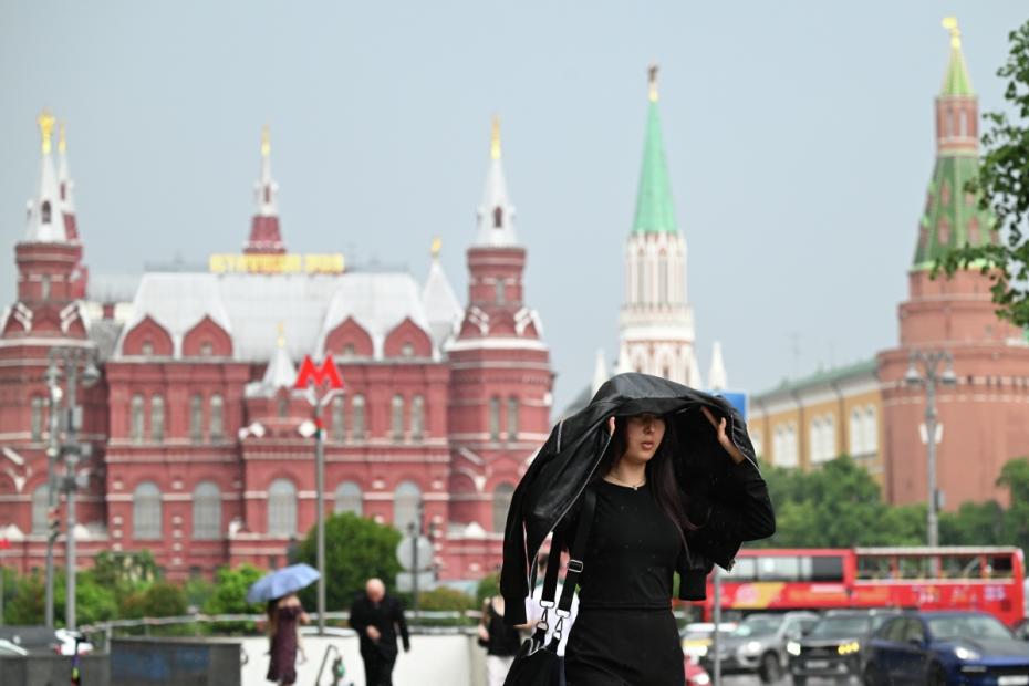 Ливень в Москве