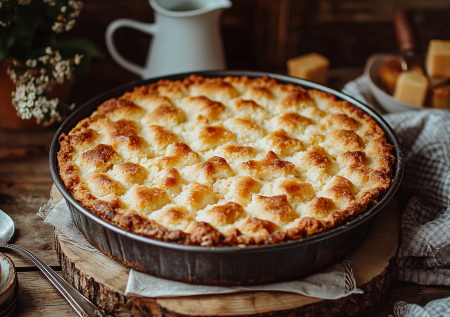 Перемешиваю ложкой — и в духовку! Быстрый пирог «Минутка» — вкуснота!