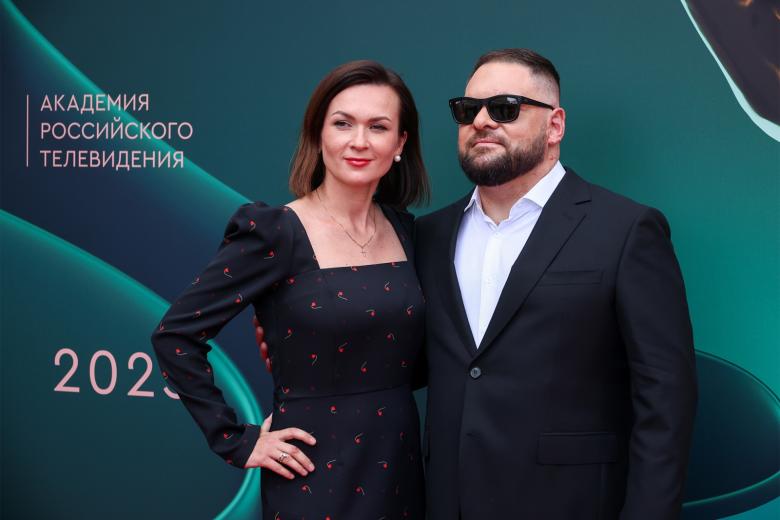 Наталья Литовко и Евгений Поддубный на «Премии ТЭФИ-2025» в Москве