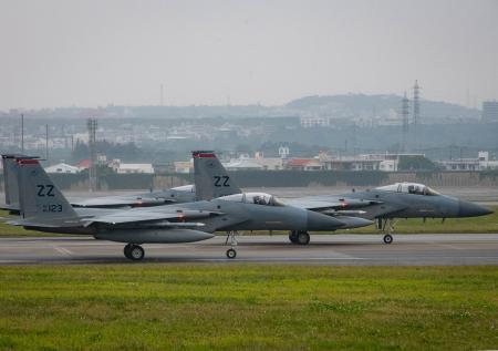 На базе ВВС США на Окинаве прогремел взрыв