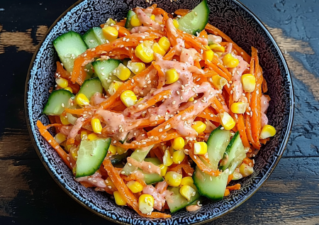 Салат «Парижанка» — взрыв вкуса за 10 минут