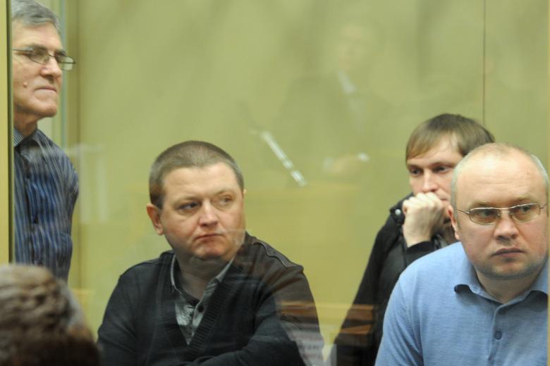 Николай Цапок, Вячеслав Цеповяз, Владимир Алексеев и Владимир Запорожец (слева направо), 2013 год