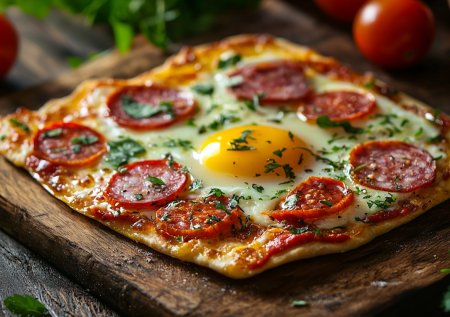 Жду утра, чтобы приготовить эту вкуснятину: быстрый завтрак с сыром и яйцом