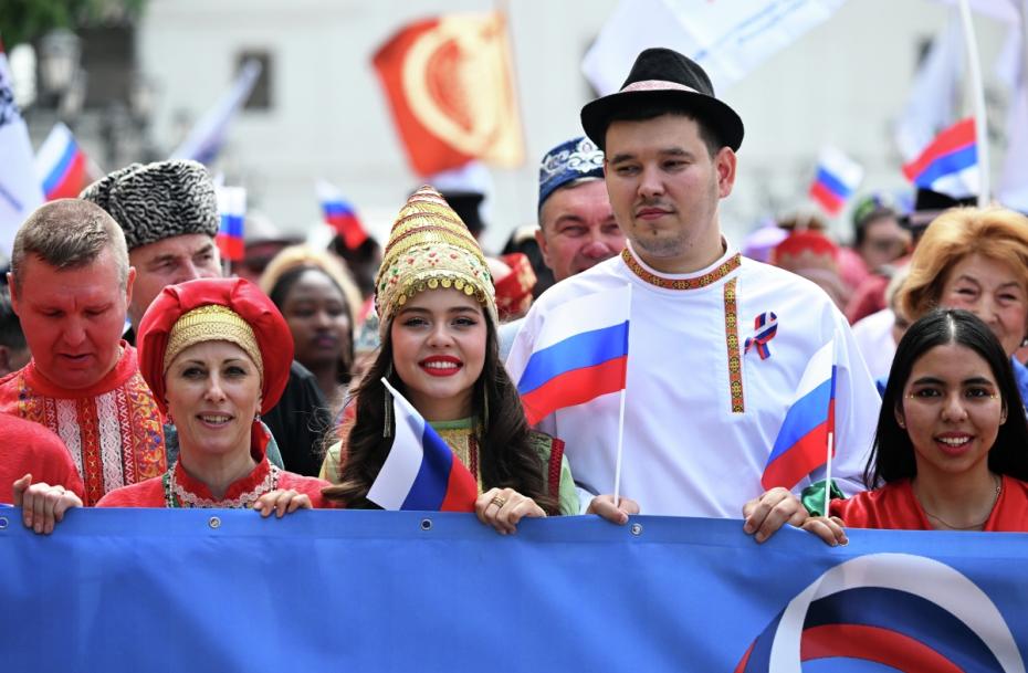 Празднование Дня России в Казани