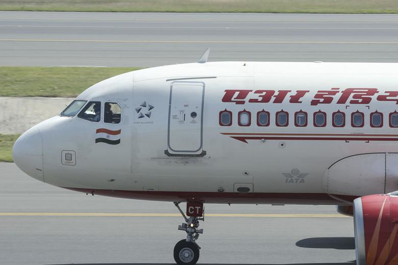 Самолет авиакомпании Air India