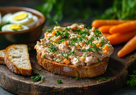Похудительный паштет из курицы и моркови! На бутерброды и в лаваш — вкусно