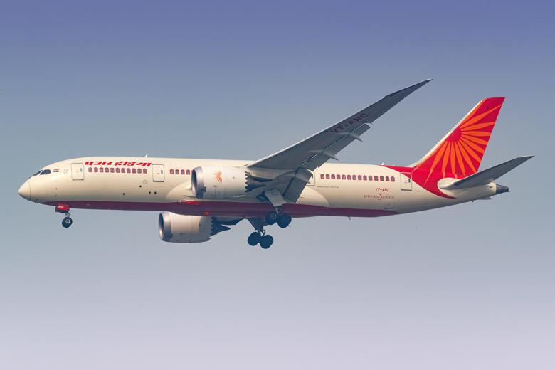 Самолет авиакомпании Air India