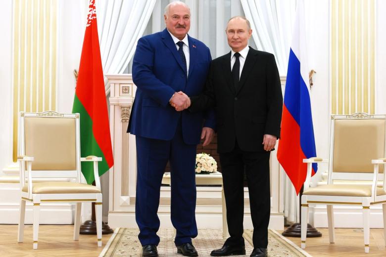 Александр Лукашенко и Владимир Путин
