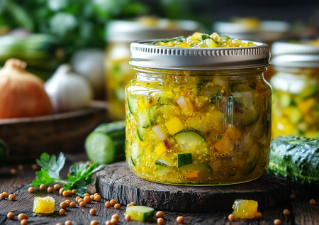 Невероятный соус «Огуречный релиш» на зиму! К мясу, бургерам и как намазка
