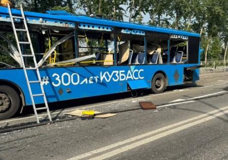 Газовый баллон взорвался в пассажирском автобусе