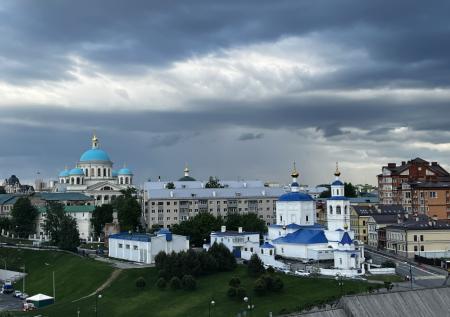 Улицы Казани уходят под воду
