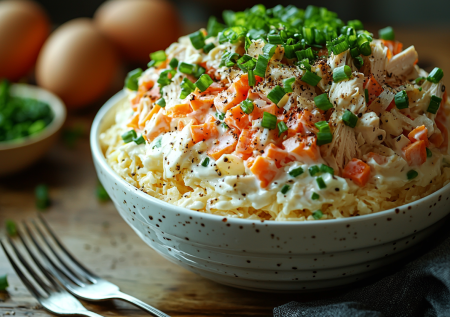 Чумовой салат «Самый смак» с сыром-косичкой! Просто, но мегавкусно