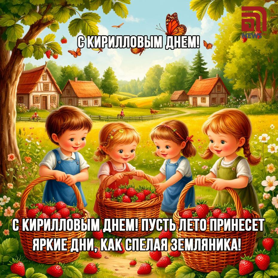 Поздравления с Кирилловым днем
