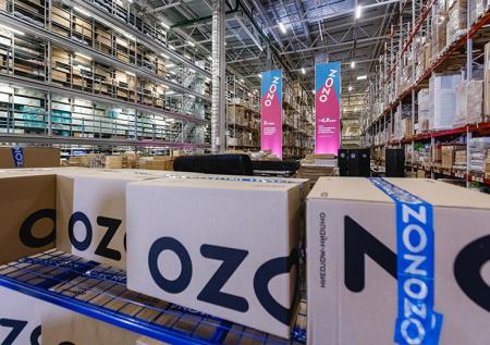 Ozon запустил бесконтактное измерение крупногабаритных товаров на складах