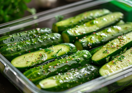 Убрал в холодильник и получил вкусняшку! Готовим малосольные огурцы