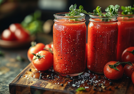 Вкуснятина для гипертоников: рецепт томатного сока для снижения давления