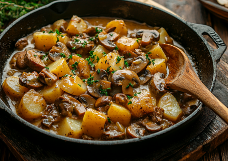 Батьке и не снилось: готовим картошечку по-сибирски — вкуснейшая скоблянка