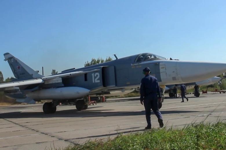Бомбардировщик Су-24