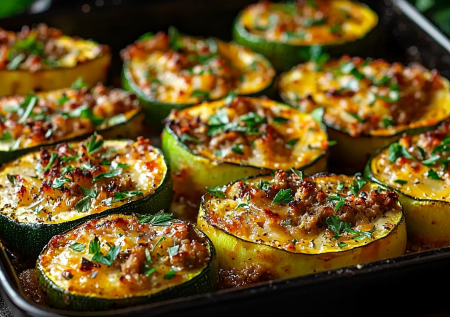 Кабачковый сезон открыт: беспроигрышный рецепт с фаршем из духовки!