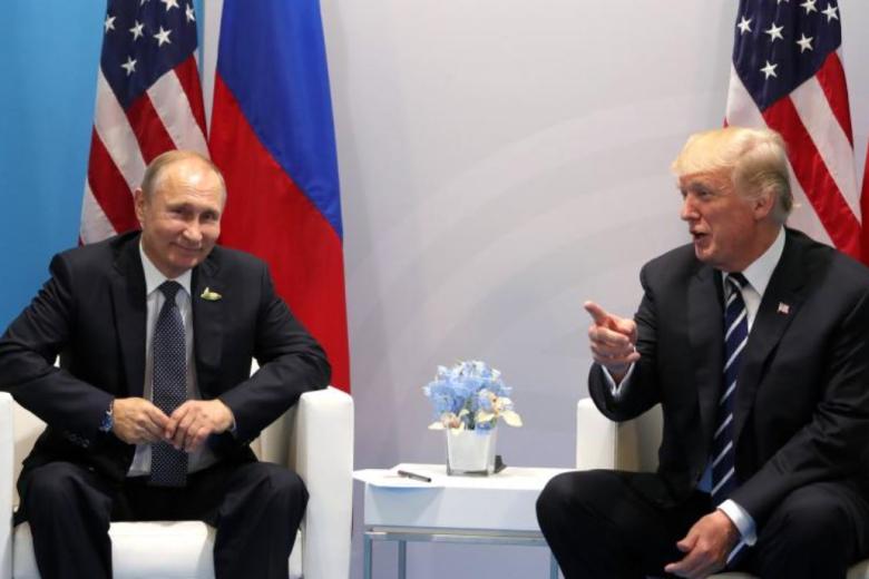 Владимир Путин, Дональд Трамп