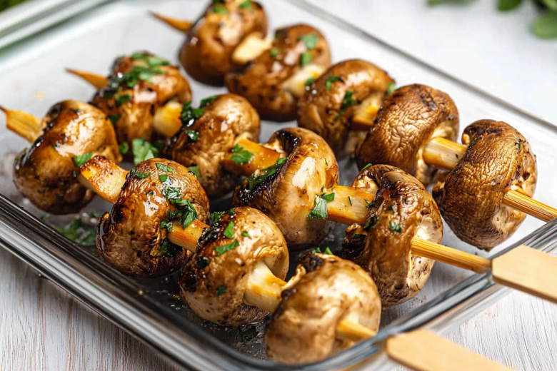 Шашлык, но без мяса! Грибные шпажки