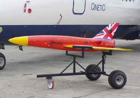 На территории Казахстана упал британский беспилотник Banshee Jet 80