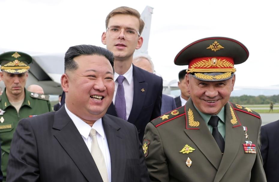 Ким Чен Ын и Сергей Шойгу